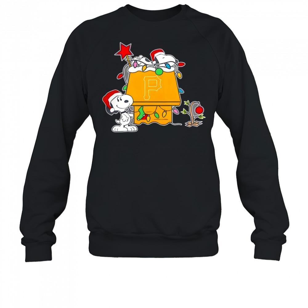 Pittsburgh Pirates Snoopy Christmas Holiday Sweatshirt